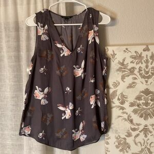 Banana Republic Floral Sleeveless Top
